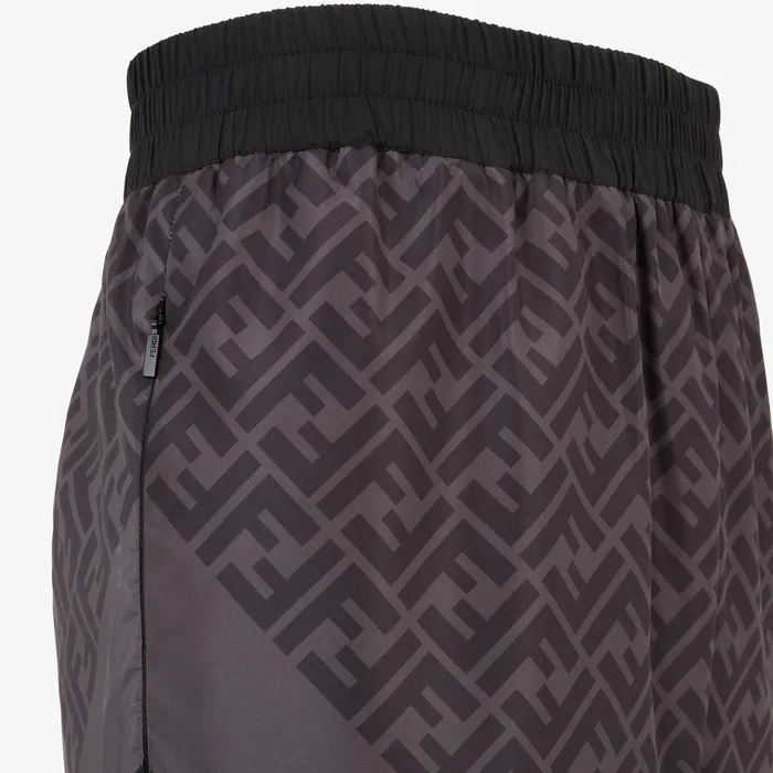 Fendi Coordinated Sets Pants Black Nylon Pants 8211 Men