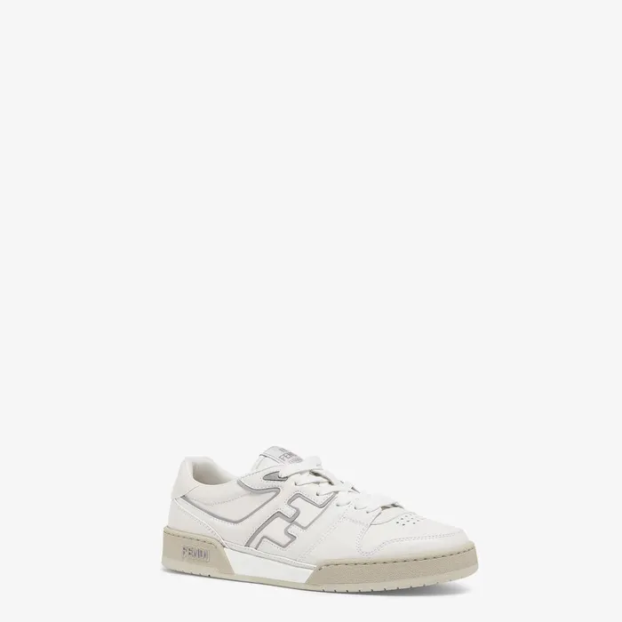 Fendi Fendi Match Fendi Match Sneakers White Leather Lowtops 8211 Men