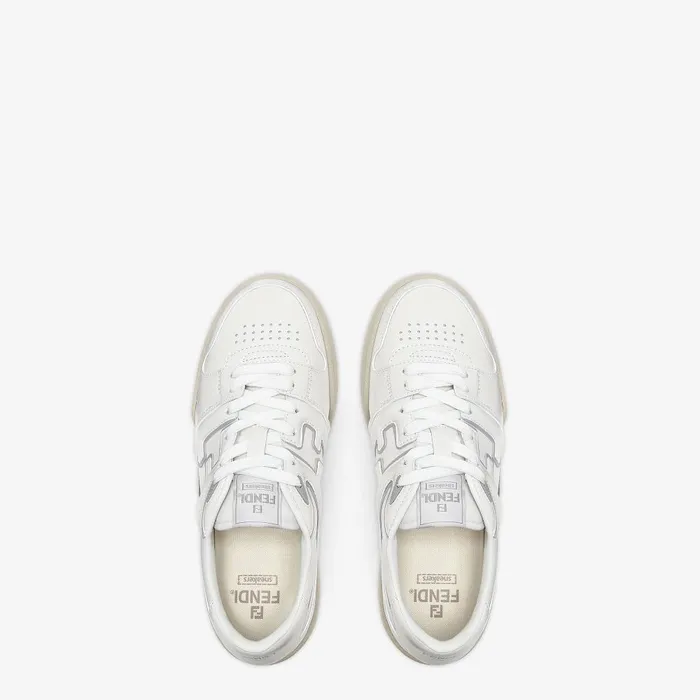 Fendi Fendi Match Fendi Match Sneakers White Leather Lowtops 8211 Men