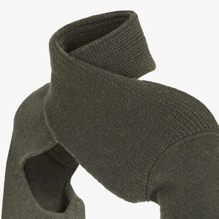 Fendi Knitwear Shrug Dark Green Wool And Cashmere Shrug 8211 Women