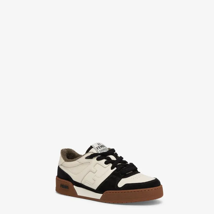 Fendi Sneakers Fendi Match Low Tops In Black Suede 8211 Women