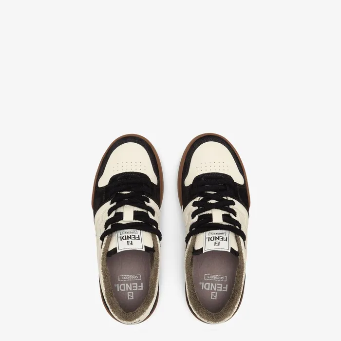 Fendi Sneakers Fendi Match Low Tops In Black Suede 8211 Women