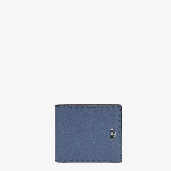 Fendi Wallets Selleria Wallet Selleria Bifold Wallet In Light Blue Leather 8211 Men Fendi Wallets Selleria Wallet Selleria Bifold Wallet In Light Blue Leather 8211 Men