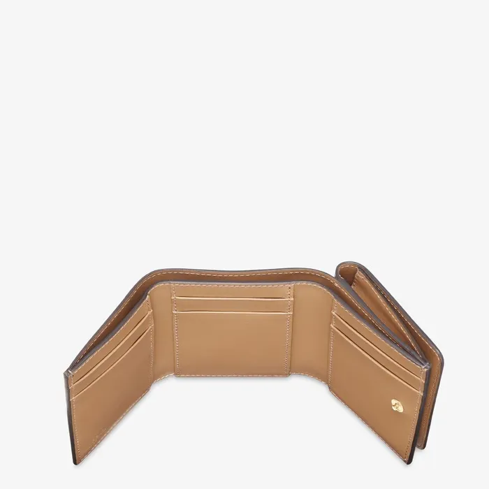 Fendi Wallets Wallet Brown FF Fabric Wallet With Statue Print 8211 Women