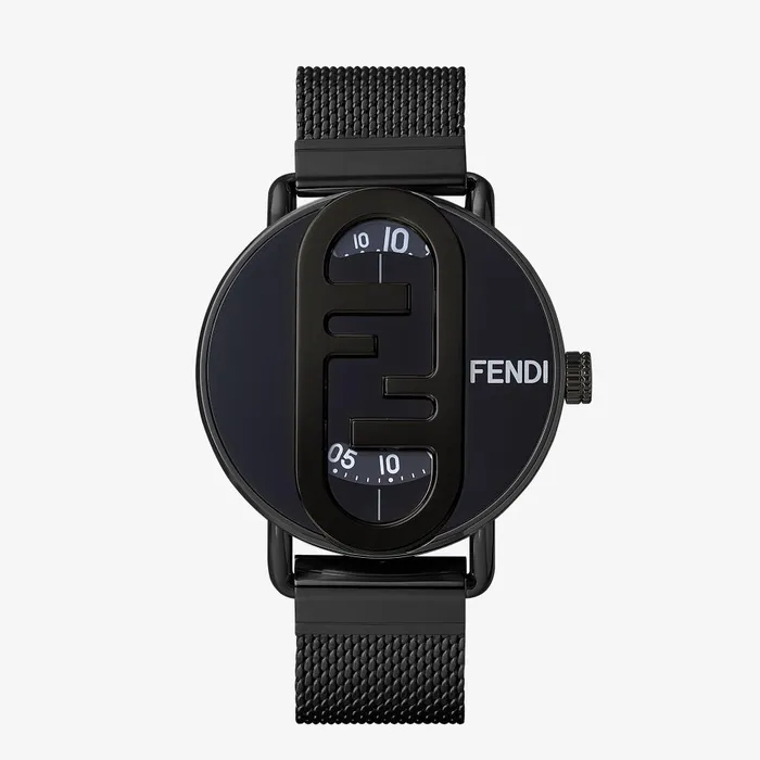 Fendi Watches O039Lock Round 42 Mm 8211 Round Watch With OLock Logo 8211 Men