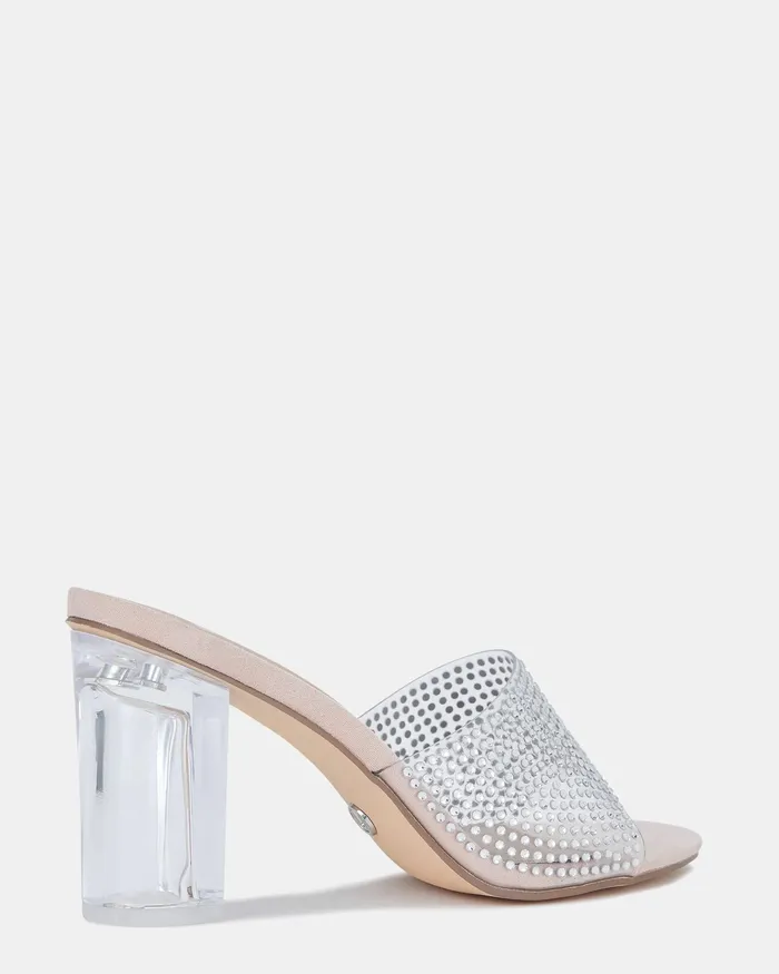 FERRAZ LUXE DIAMOND Block Heels Party NOVO Shoes Women