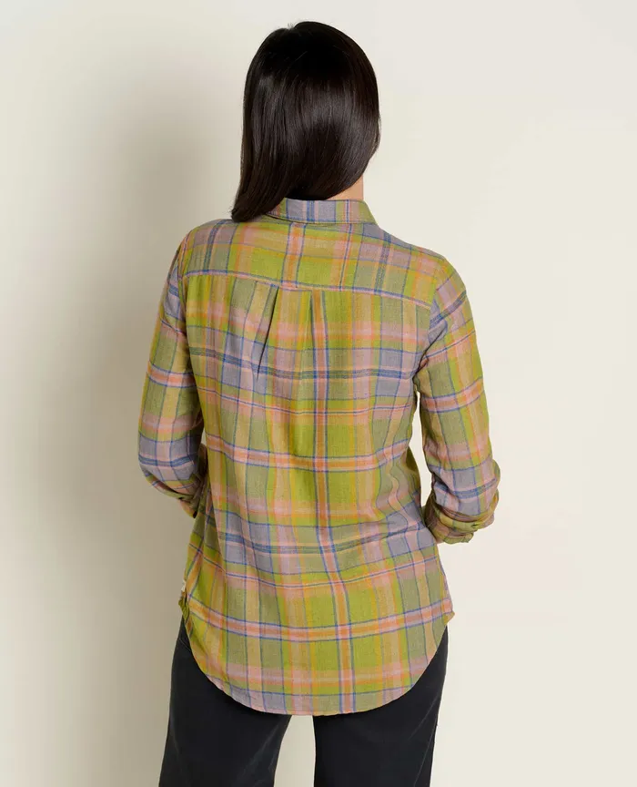Flannels Women8217s ToadandCo ReForm Flannel Shirt Faded Lilac