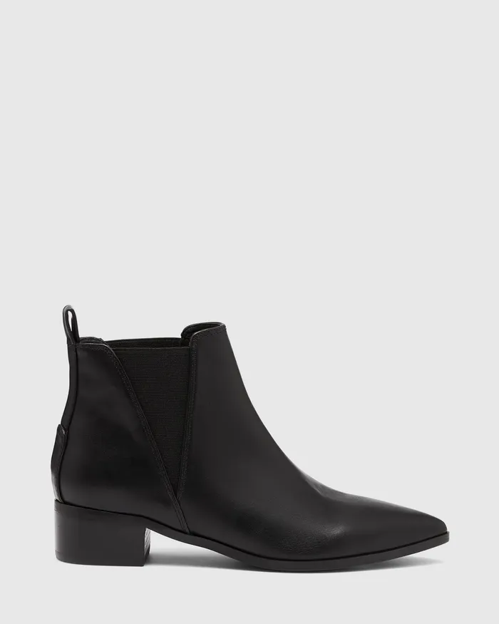 Flat Boots NOVO Shoes Women DELICIOUS BLACK