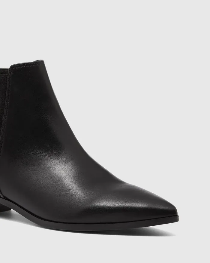 Flat Boots NOVO Shoes Women DELICIOUS BLACK Flat Boots NOVO Shoes Women DELICIOUS BLACK