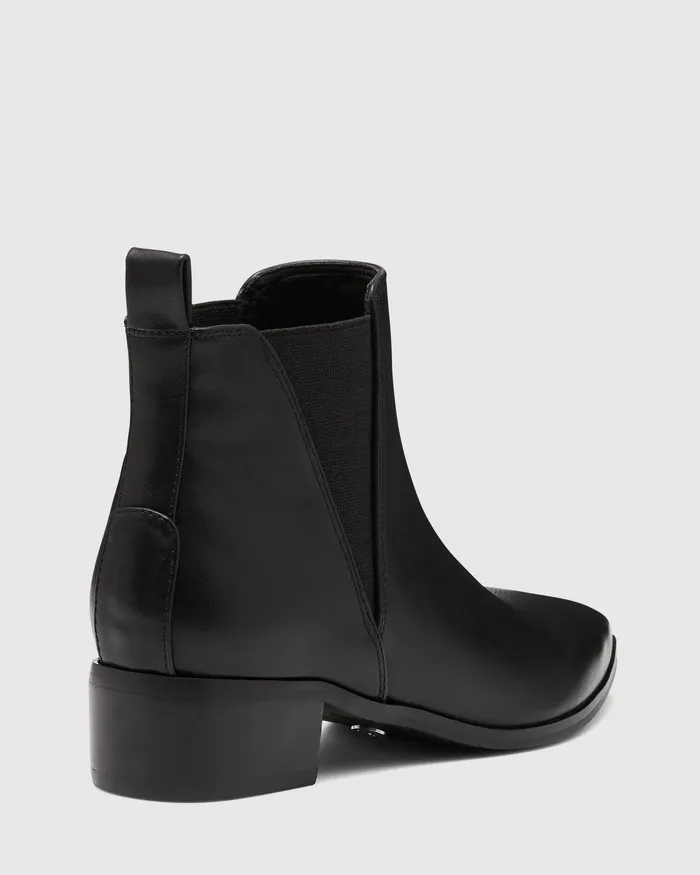 Flat Boots NOVO Shoes Women DELICIOUS BLACK Flat Boots NOVO Shoes Women DELICIOUS BLACK