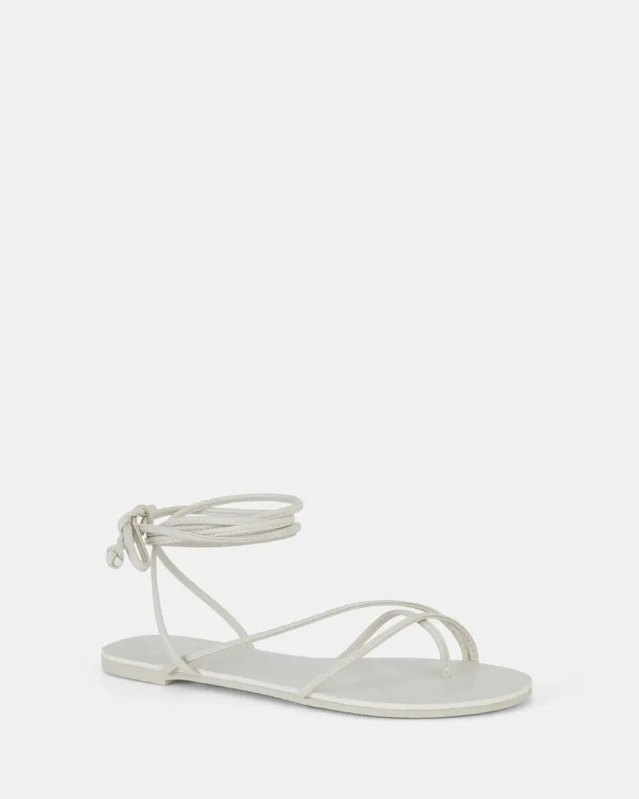 Flat Sandals TRIESTE PORCELAIN Sandals 8211 NOVO Shoes Women