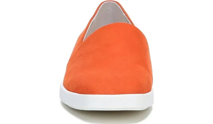 Flats Women Franco Sarto Franco Bonza Slip On Tangerine Suede