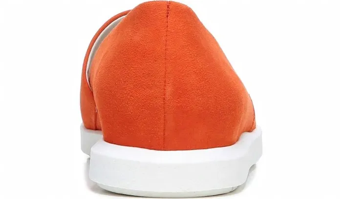 Flats Women Franco Sarto Franco Bonza Slip On Tangerine Suede