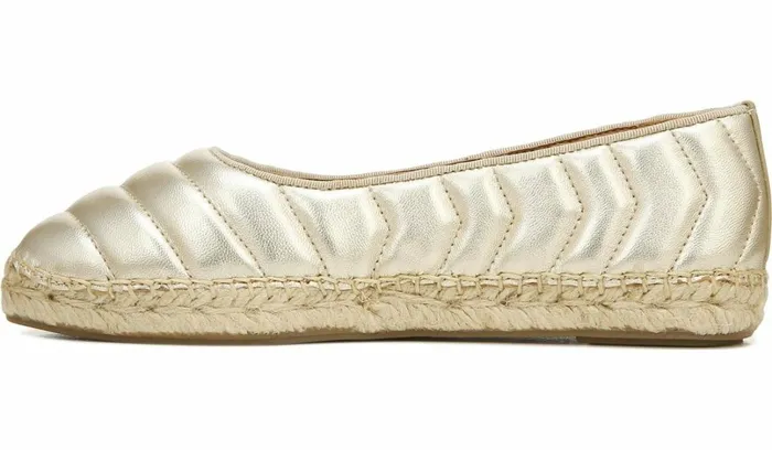 Flats Women Franco Sarto Franco Kiya Slip On Platino Leather