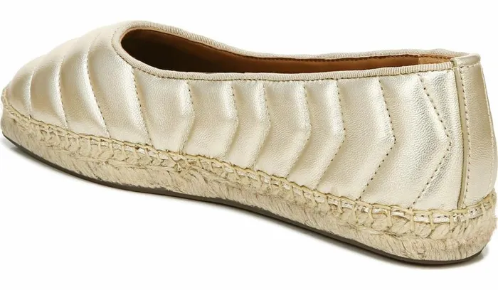 Flats Women Franco Sarto Franco Kiya Slip On Platino Leather