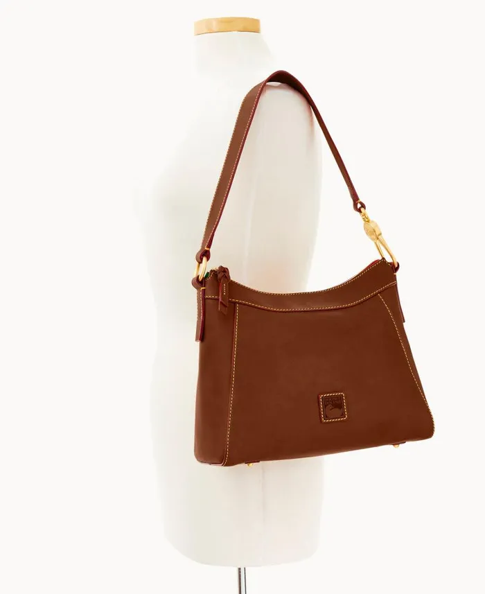 Florentine Large Cassidy Hobo Chestnut Woman Dooney and Bourke Shoulder Bags Florentine Large Cassidy Hobo Chestnut Woman Dooney and Bourke Shoulder Bags