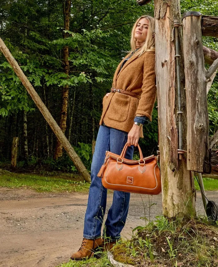 Florentine Large Satchel Ivy Woman Dooney and Bourke Satchels Florentine Large Satchel Ivy Woman Dooney and Bourke Satchels