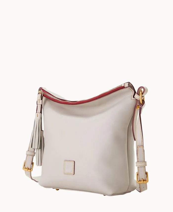 Florentine Selina Crossbody Ecru Woman Dooney and Bourke Crossbodies Florentine Selina Crossbody Ecru Woman Dooney and Bourke Crossbodies