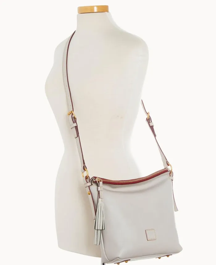 Florentine Selina Crossbody Ecru Woman Dooney and Bourke Crossbodies Florentine Selina Crossbody Ecru Woman Dooney and Bourke Crossbodies