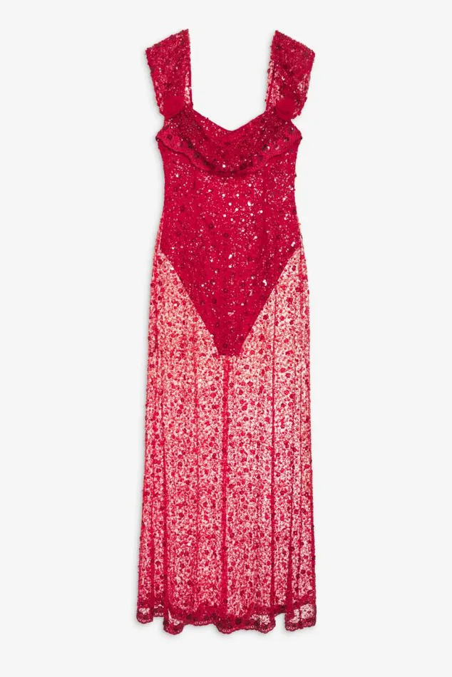 For Love and Lemons Dresses Amara Maxi Dress Red 8211 Women For Love and Lemons Dresses Amara Maxi Dress Red 8211 Women