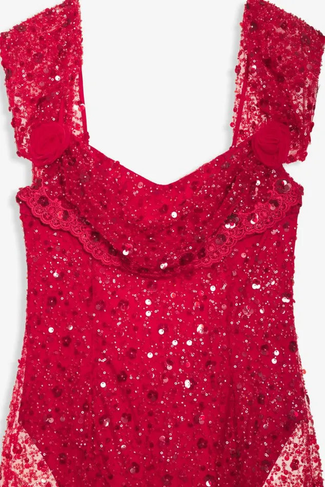 For Love and Lemons Dresses Amara Maxi Dress Red 8211 Women For Love and Lemons Dresses Amara Maxi Dress Red 8211 Women