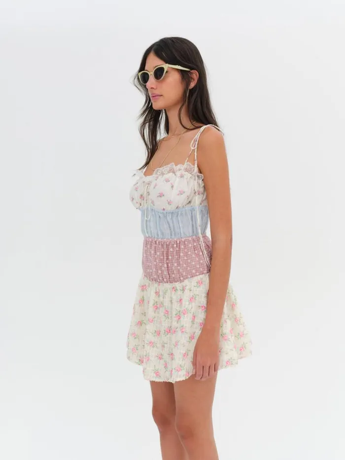 For Love and Lemons Dresses Elula Mini Dress Multi 8211 Women For Love and Lemons Dresses Elula Mini Dress Multi 8211 Women