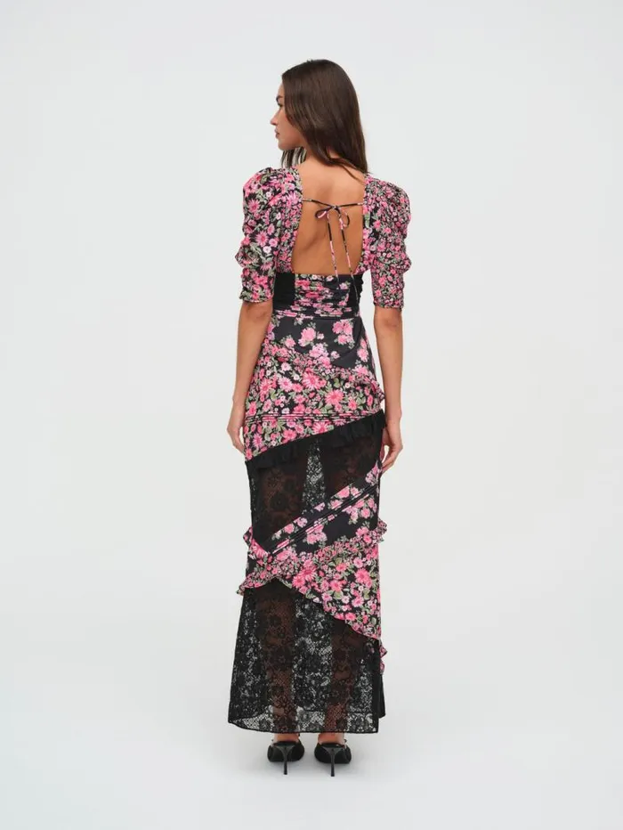 For Love and Lemons Dresses Emalyn Maxi Dress Black 8211 Women For Love and Lemons Dresses Emalyn Maxi Dress Black 8211 Women