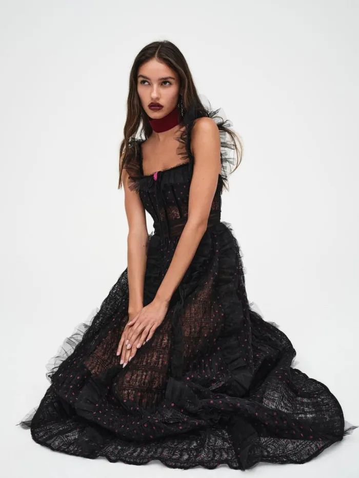 For Love and Lemons Dresses Janelle Maxi Dress Black 8211 Women For Love and Lemons Dresses Janelle Maxi Dress Black 8211 Women