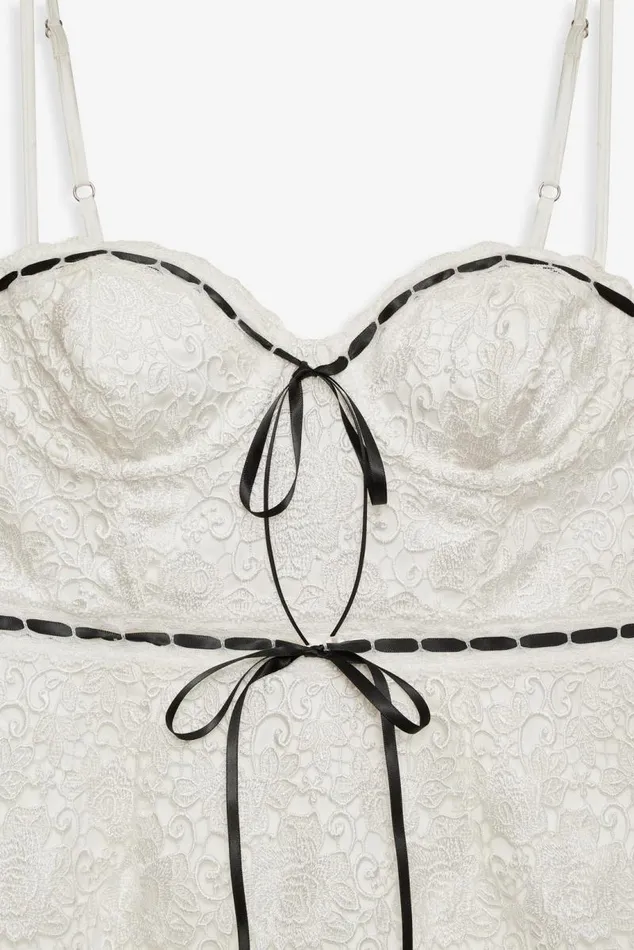 For Love and Lemons Dresses Josette Mini Dress White 8211 Women For Love and Lemons Dresses Josette Mini Dress White 8211 Women