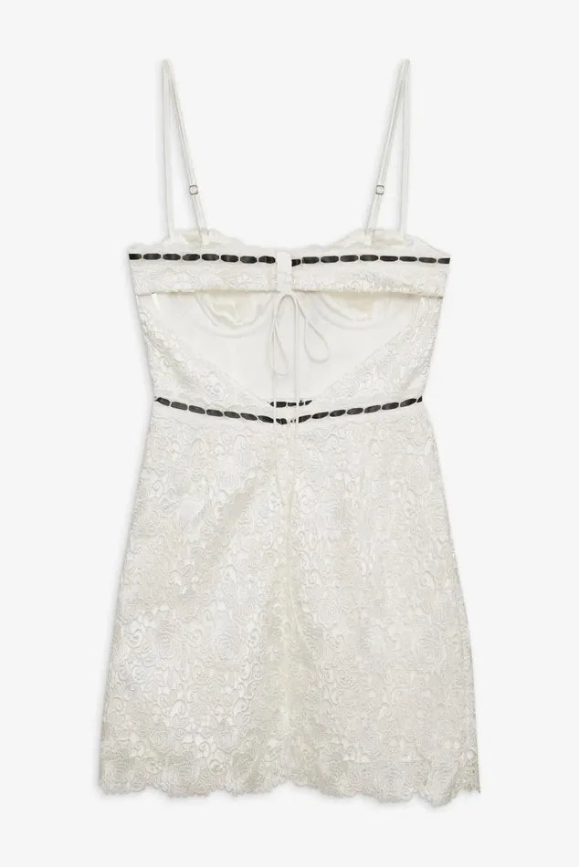 For Love and Lemons Dresses Josette Mini Dress White 8211 Women For Love and Lemons Dresses Josette Mini Dress White 8211 Women
