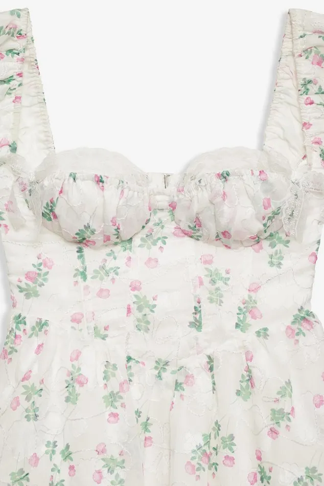 For Love and Lemons Dresses Remi Mini Dress White 8211 Women For Love and Lemons Dresses Remi Mini Dress White 8211 Women