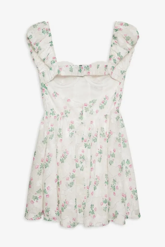 For Love and Lemons Dresses Remi Mini Dress White 8211 Women For Love and Lemons Dresses Remi Mini Dress White 8211 Women