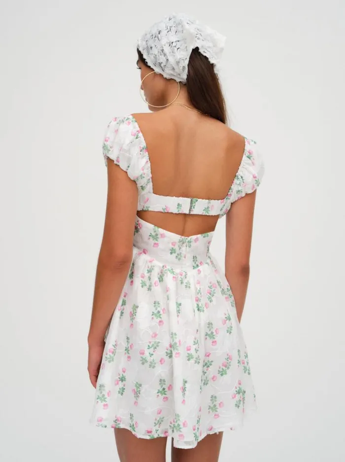 For Love and Lemons Dresses Remi Mini Dress White 8211 Women For Love and Lemons Dresses Remi Mini Dress White 8211 Women
