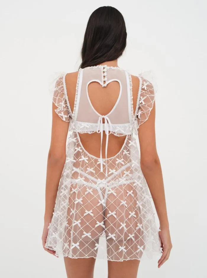For Love and Lemons Lingerie Fiorella Slip Dress White 8211 Women For Love and Lemons Lingerie Fiorella Slip Dress White 8211 Women
