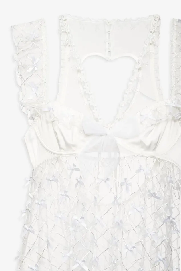 For Love and Lemons Lingerie Fiorella Slip Dress White 8211 Women For Love and Lemons Lingerie Fiorella Slip Dress White 8211 Women