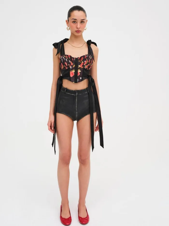 For Love and Lemons Tops Eugene Corset Top Black 8211 Women For Love and Lemons Tops Eugene Corset Top Black 8211 Women