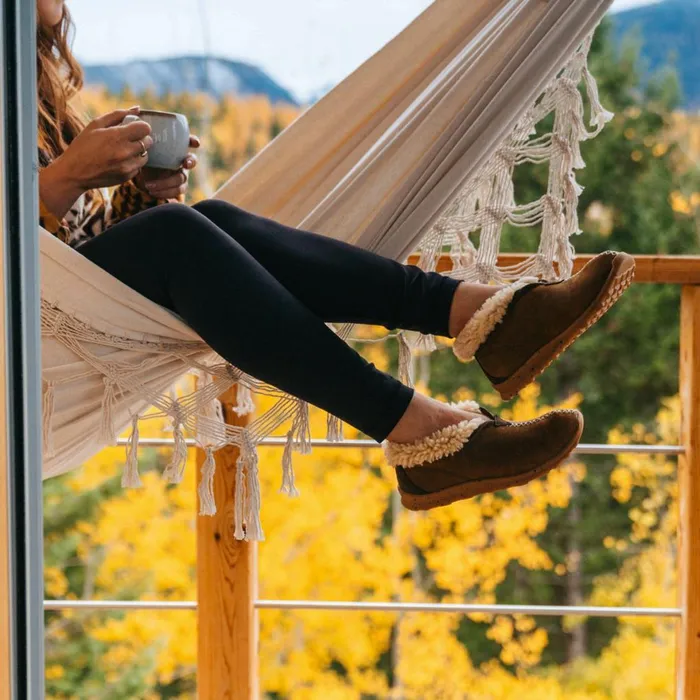 Forest Moc Chestnut Women Danner SlipOns and Chelseas