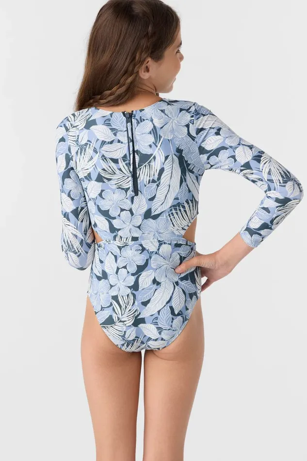 GIRL039S PALMETTO TROPICAL CUT OUT SURF SUIT Women O039NEILL Girl039S Swim