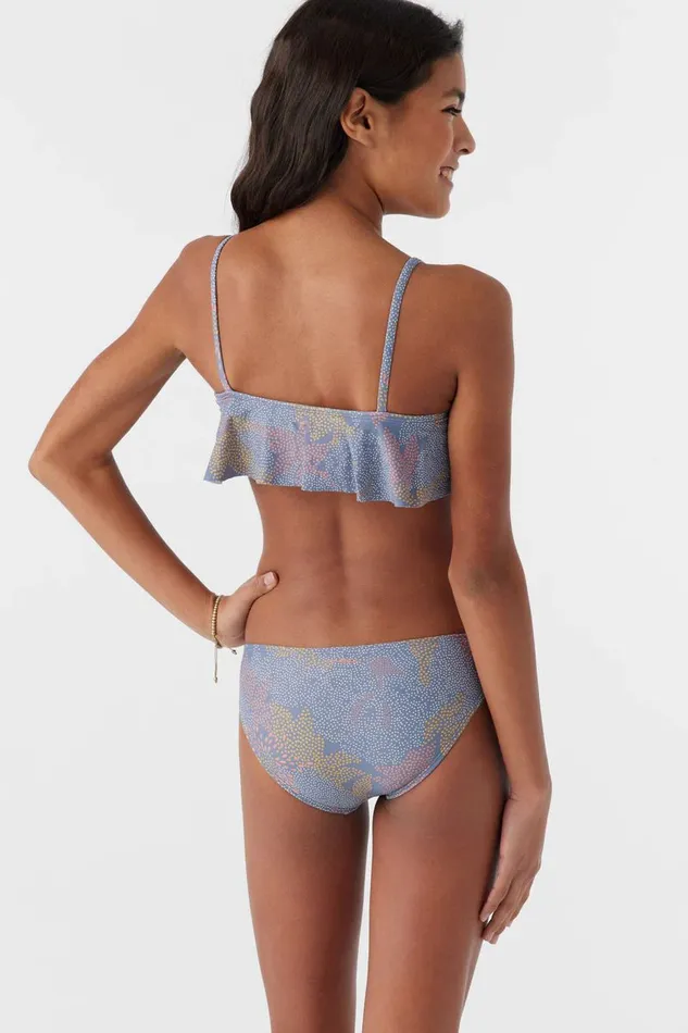 GIRL039S SANDRINE RUFFLE BRALETTE SWIM SET Multi Clr Kids O039NEILL Girl039S Sale