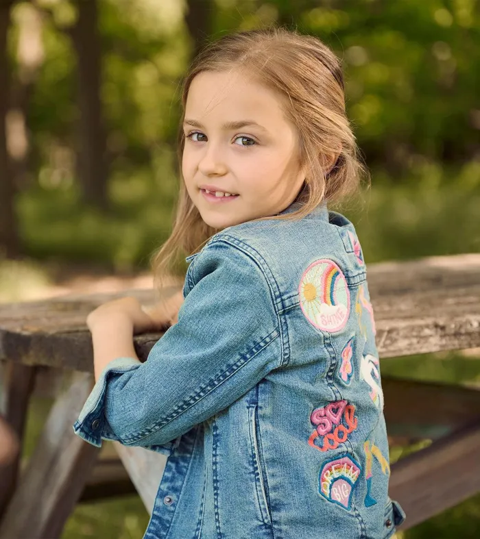 Girls Everything Fun Jean Jacket Hatley
