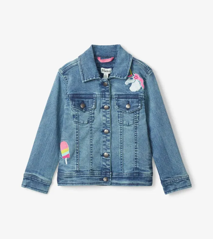 Girls Everything Fun Jean Jacket Hatley