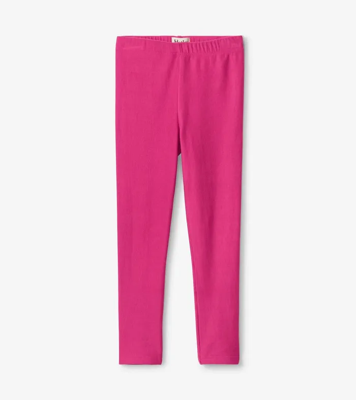 Girls Magenta Cozy Leggings Hatley