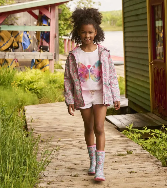 Girls Painted Butterfly Relaxed TShirt Hatley