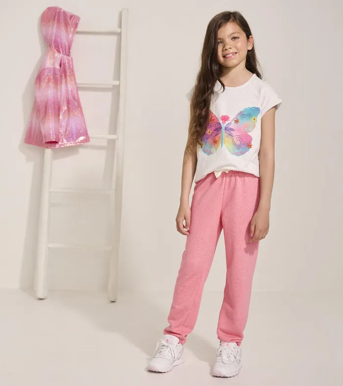 Girls Painted Butterfly Relaxed TShirt Hatley