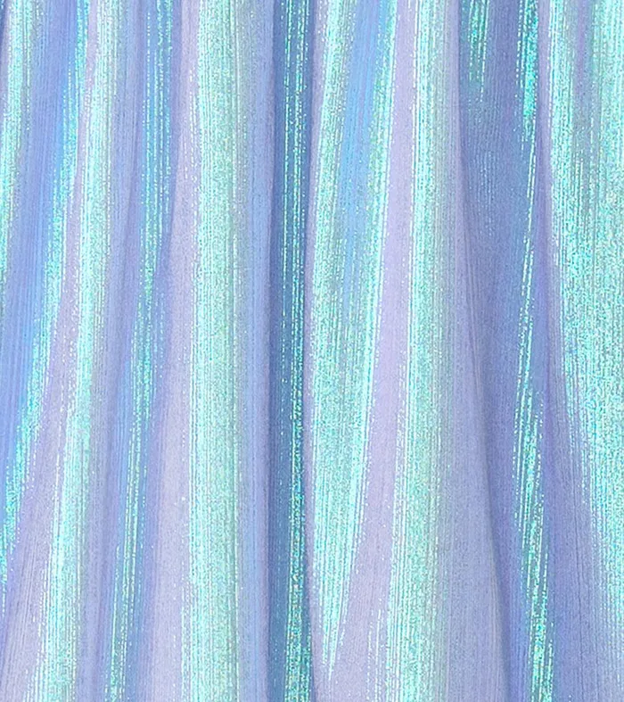Girls Silver Metallic Mid Length Skirt Hatley