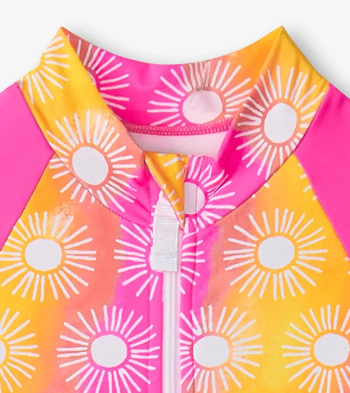 Girls Sunshine OnePiece Rashguard Hatley