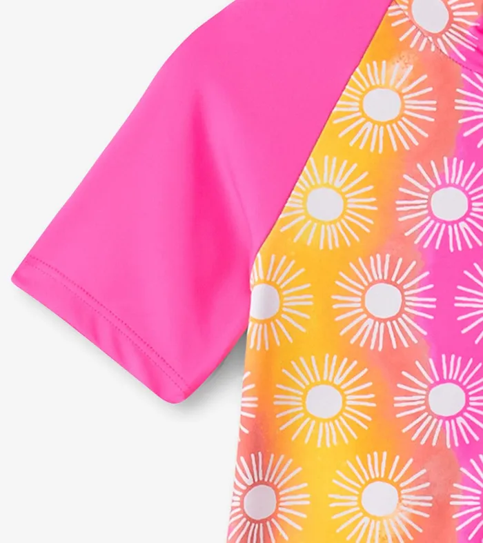 Girls Sunshine OnePiece Rashguard Hatley