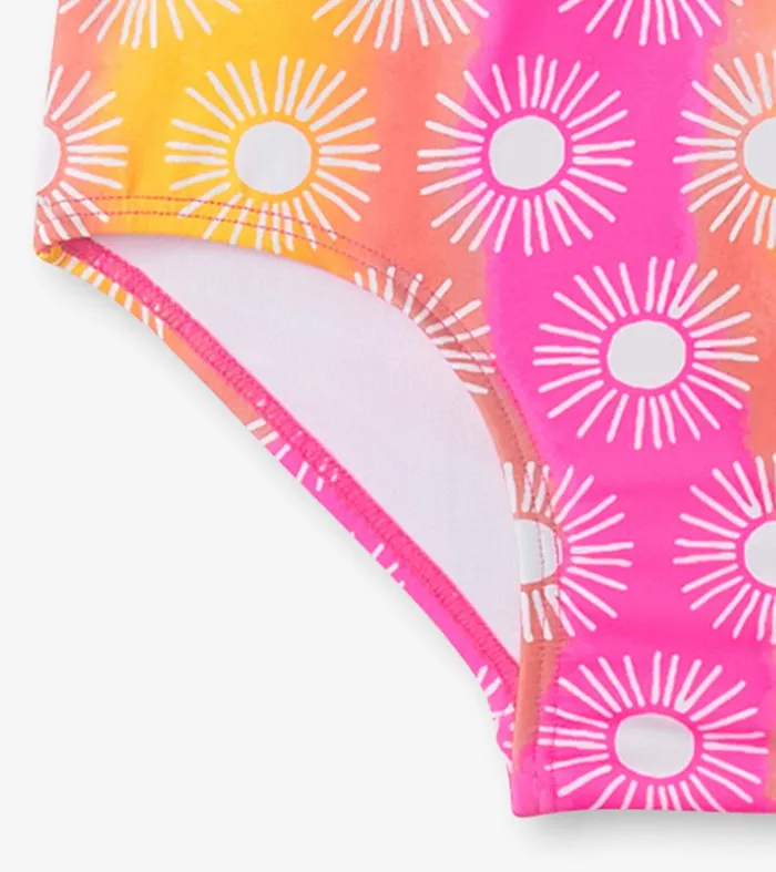 Girls Sunshine OnePiece Rashguard Hatley
