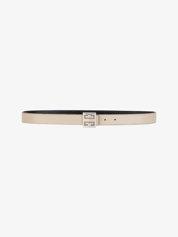 Givenchy 4G Reversible Belt In Leather Black Women Belts Givenchy 4G Reversible Belt In Leather Black Women Belts