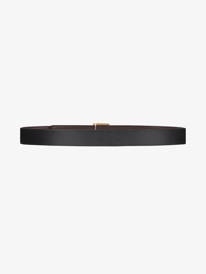 Givenchy 4G Reversible Belt In Leather Brownblack Men Belts Givenchy 4G Reversible Belt In Leather Brownblack Men Belts